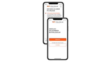 Für ihre Privatkunden hat Pfalzsolar jetzt eine App entwickelt.