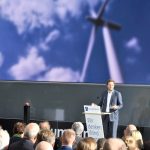 Schleswig-Holsteins Energiewendeminister Jan Philipp Albrecht eröffnet die HUSUM Wind.