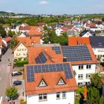 Die neuen Photovoltaikanlagen der Gemeinde Mühlhausen leisten 132 KWp.