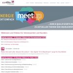 Informationsreihe „meetup express“ von Cortility.