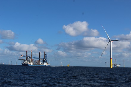 Das Potenzial der Offshore-Energie auf den deutschen Meeresgewässern wird auf 60 GW geschätzt.