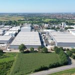 Die Logistikhallen der neska in Ladenburg sollen PV-Module erhalten.