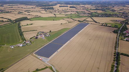 Der Solarpark Groß Schlamin leistet 9