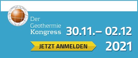 Vom 30. November bis 2. Dezember findet im Haus der Technik in Essen der Geothermiekongress 2021 statt.