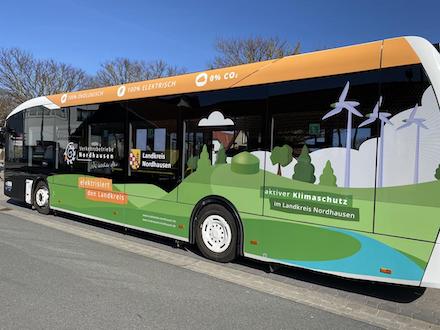 She's electric –  E-Busübergabe in Nordhausen.