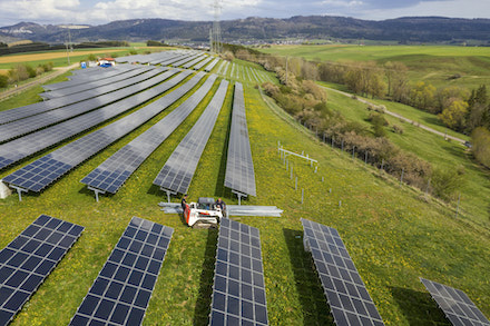 Solarpark bei Denkingen.