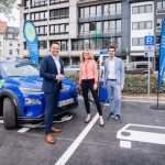 In Freiburg wurde eine Schnellladepark für Elektroautos eröffnet.