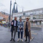 Inbetriebnahme von Kölns erster Straßenlaternen mit 5G+ Small-Cells.