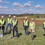 Spatenstich für den E.ON Solarpark in Arzberg.