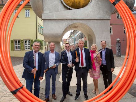 Der Breitbandausbau in Bietigheim-Bissingen erfolgt in Kooperation zwischen den Stadtwerken und der Deutschen Telekom.