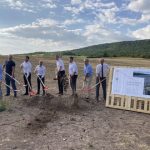 Spatenstich für neuen Solarpark in Sand am Main.