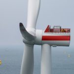 In der Nordsee drehen sich die weltweit ersten recycelbaren Rotorblätter.