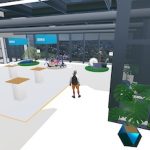 Virtuelles Servicecenter der Dortmunder Energie- und Wasserversorgung in Metaverse.