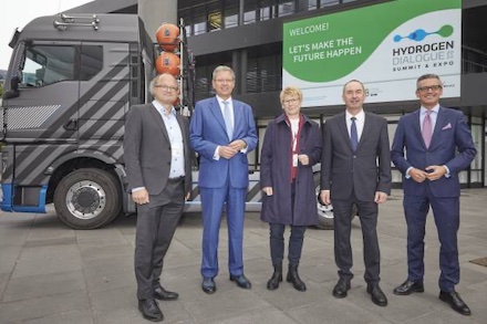 Eröffnung des Hydrogen Dialogue live vor Ort im Messezentrum Nürnberg.