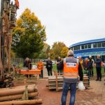 Auf dem Gelände des Marburger Freizeitbads AquaMar sollen jetzt geothermische Erkundungsbohrungen durchgeführt werden.