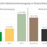 Im vergangenen Jahr lag der Anteil erneuerbarer Energien an der Stromerzeugung bei fast 50 Prozent.