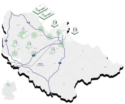 In diesen Regionen ist das Projekt Clean Cargo geplant.