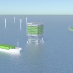 Das Fraunhofer ISE will auf einer Offshore-Plattform Wasserstoff produzieren.