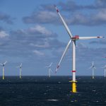 Windpark Borkum: Fast 25 Milliarden Kilowattstunden Strom wurden im vergangenen Jahr von deutschen Windparks auf See erzeugt.