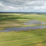 Der Solarpark der EGIS eG in Lehe erzeugt im Jahr rund 3