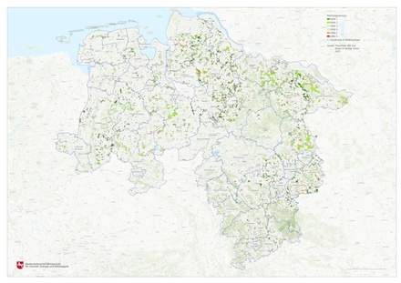 Die Vorrangflächen für Windenergie in Niedersachsen sollen verdoppelt werden.