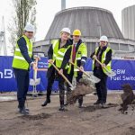 Spatenstich für das neue EnBW-Gaskraftwerk in Altbach/Deizisau.