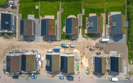 Wird mit einem Regler von energielenker gesteuert: Smartes Quartier Harsefeld.