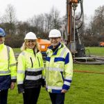 In Bochum wurde mit den Bohrungen für die Errichtung der geothermischen Anlagen  am Lohrheidestadion begonnen.