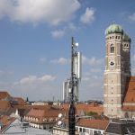 Mobilfunkantenne in München: O2 Telefónica ist Partner der Stadtwerke München.