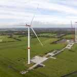 Im Februar in Betrieb genommen: Windpark Wiemerstedt