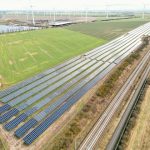 Der Trianel-Solarpark in Nauen wurde im laufenden Betrieb um ein Megawatt peak (MWp) erweitert.