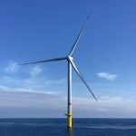 Die erste Windkraftanlage im Windpark Gode Wind 3 hat einen Rotordurchmesser von 200 Metern.