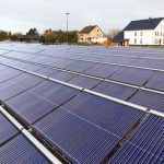 Solarthermische Anlage: Energiequelle für Fernwärmenetze.