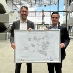 Bürgermeister Claudio Provenzano (rechts) und enercity-Vorstand Marc Hansmann geben den Startschuss für die kommunale Wärmeplanung.