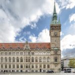 Zu sehen ist das historische Rathaus der Stadt Braunschweig.