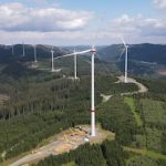 Der Windpark Olsberg-Mannstein im nordrheinwestfälischen Hochsauerlandkreis wird von MVV betrieben.