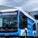 Elektrobus der Stadtwerke Ulm/Neu-Ulm.